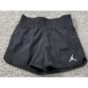 NEW Jordan Girls Jumpman High Flying Shorts Black Athletic Workout XL
